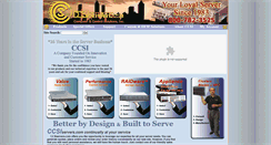 Desktop Screenshot of ccsiservers.com